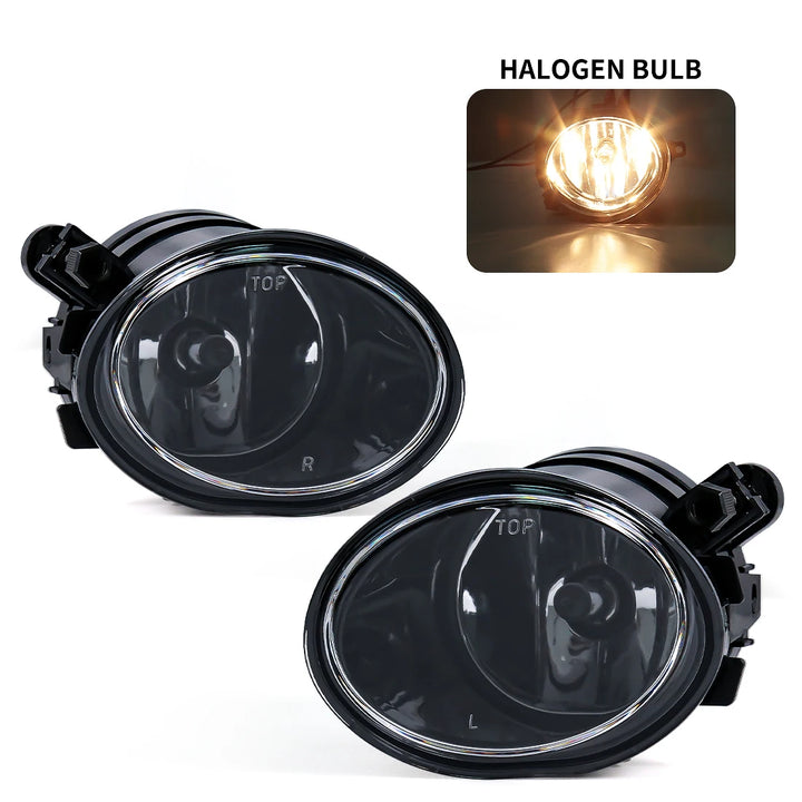 BMW E46 E39 M Fog Lights Smoked Driving Lamp Kit (01-06) - Carmodza.com