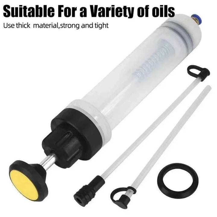 Automotive Fluid Transfer Pump - 1.5L Oil & Fuel Extractor - Carmodza.com