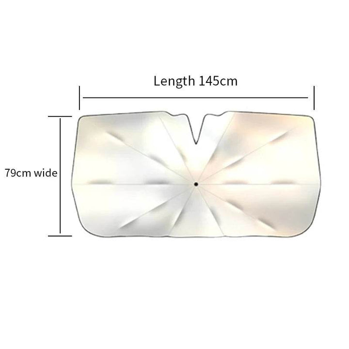 Car Windshield Umbrella Sun Shade | Foldable UV Blocker - Carmodza.com