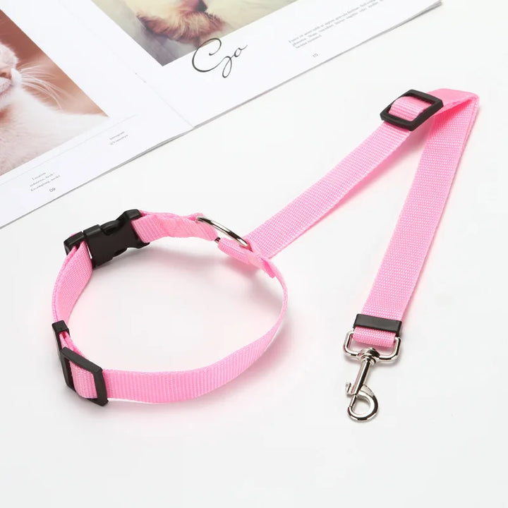 Adjustable Pet Car Seat Belt for Safe Travel with Dogs & Cats - Carmodza.com