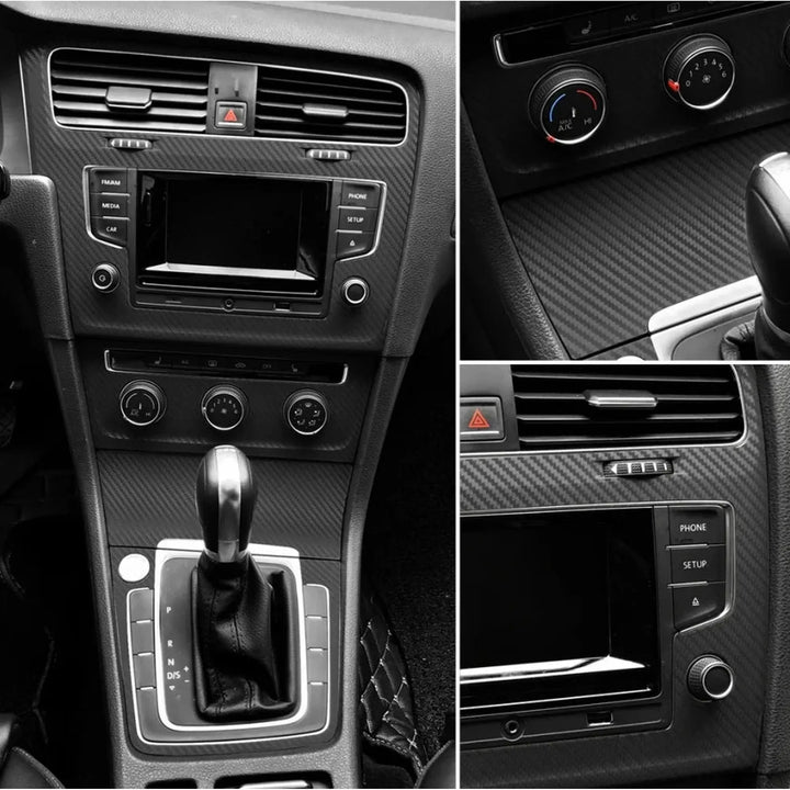 Carbon Fiber Vinyl Wrap Roll | 3D Textured Car Styling Film 30CM x 152CM - Carmodza.com