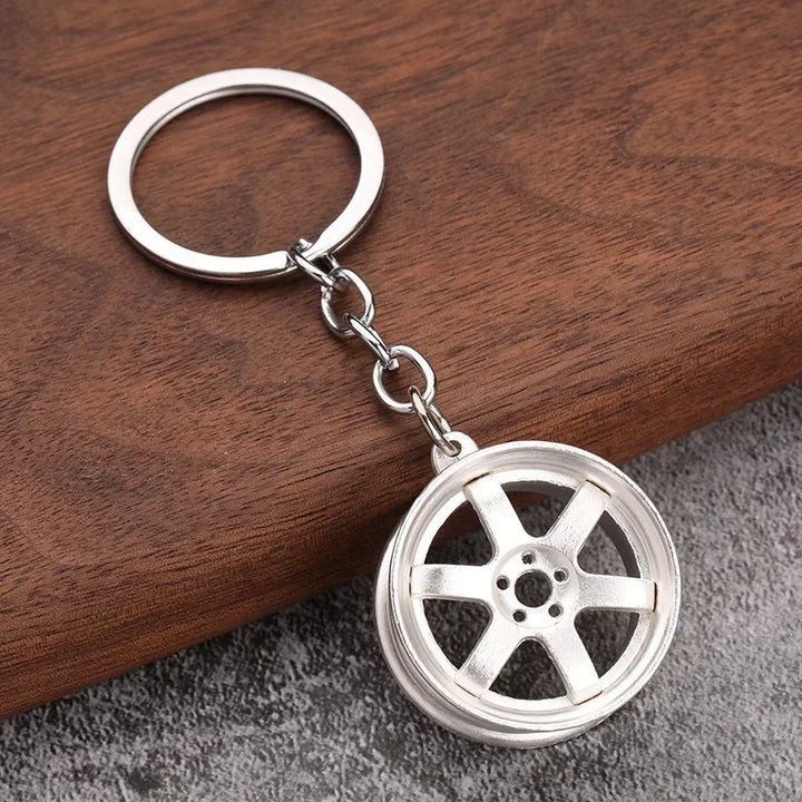Car Part Enthusiast Metal Keychains | Automotive Themed Keyrings - Carmodza.com