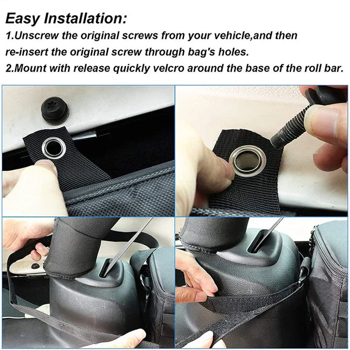 Jeep Wrangler JK Storage Organizer | CarModza - Carmodza.com