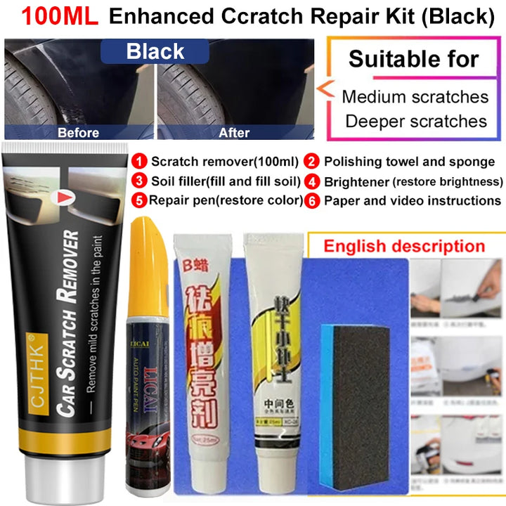 Scratch Remover Paint for Cars | Erase Swirls & Scuffs Quickly - Carmodza.com