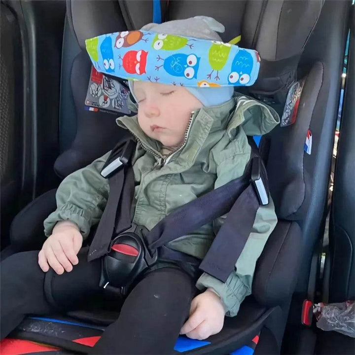 Baby Car Seat Head Support & Adjustable Sleep Positioner - Carmodza.com