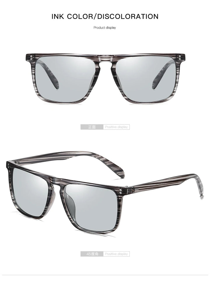 Photochromic Polarized Driving Sunglasses for Day & Night Vision - Carmodza.com