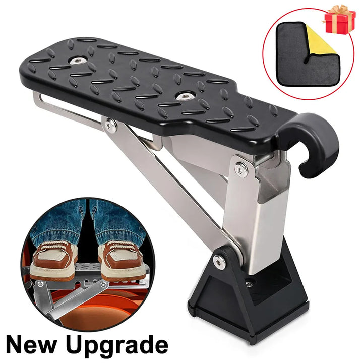 Foldable Car Roof Access Step | Universal Door Latch Hook Pedal - Carmodza.com