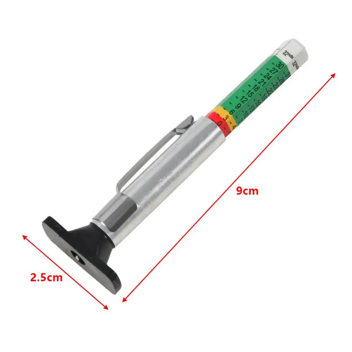Car Tire Tread Depth Gauge | Universal Tire Safety Checker - Carmodza.com
