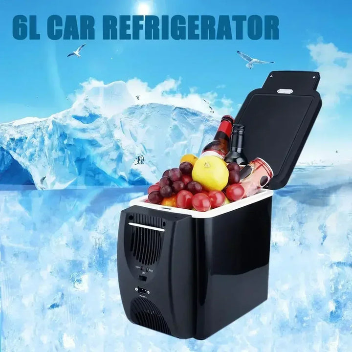 Portable Car Freezer Cooler 6L | 12V Mini Electric Fridge - Carmodza.com