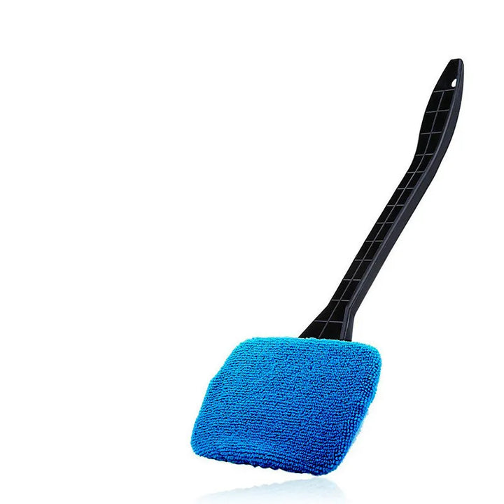 Car Windshield Cleaning Tool with Long Handle & Microfiber Pad - Carmodza.com