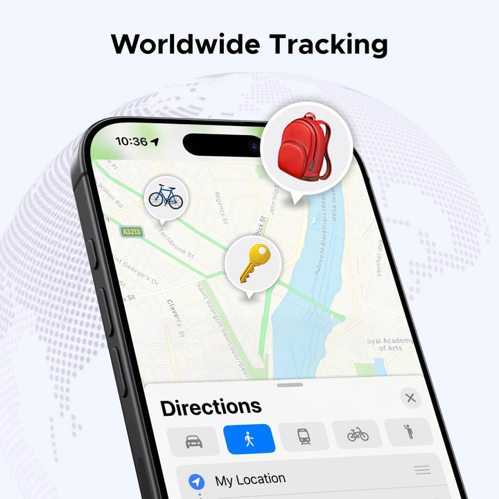 UGREEN Smart Tag for Car Keys (4-Pack) - Apple Find My Tracker - Carmodza.com