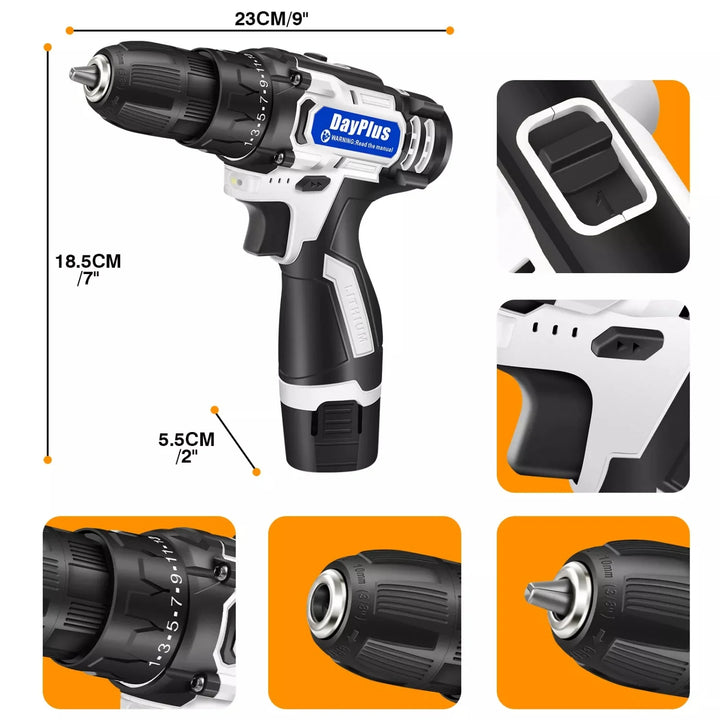 Electric Car Scrubbing Brush Cleaning Kit with Drill Power - Carmodza.com