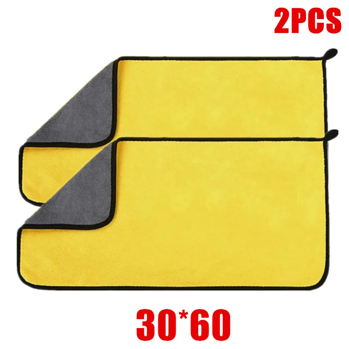 Microfiber Car Cleaning Towels 6pcs Set for Car, Glass & Interior - Carmodza.com