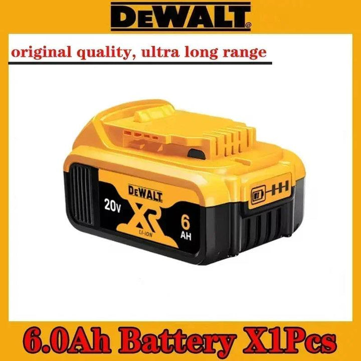DEWALT 20V XR Battery Pack | 6Ah High-Capacity Li-Ion Battery - Carmodza.com
