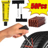 Car Tire Repair Tool Kit with Rubber Strips
