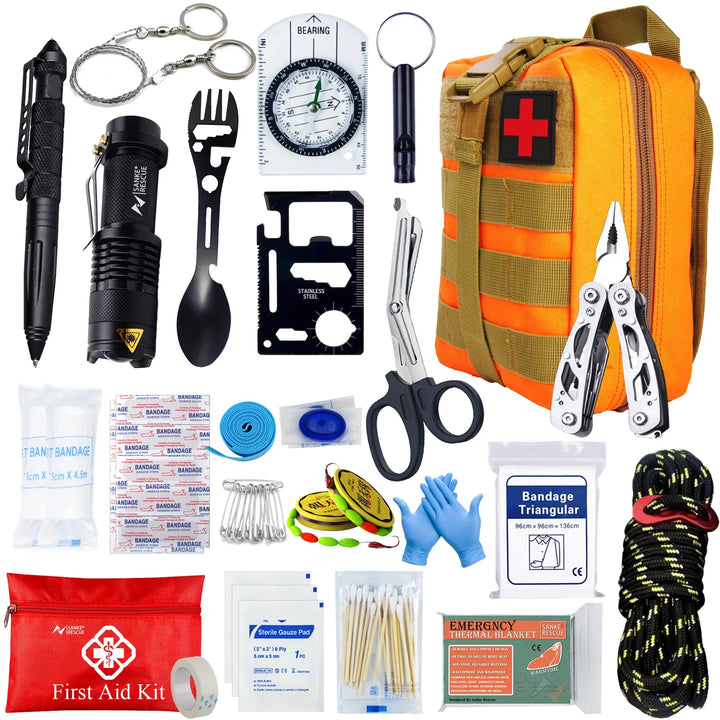 Car Emergency Survival Kit | Tactical First Aid for Roadside Safety - Carmodza.com