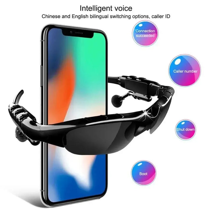 Wireless Bluetooth Sunglasses for Driving with Hands-Free Mic - Carmodza.com