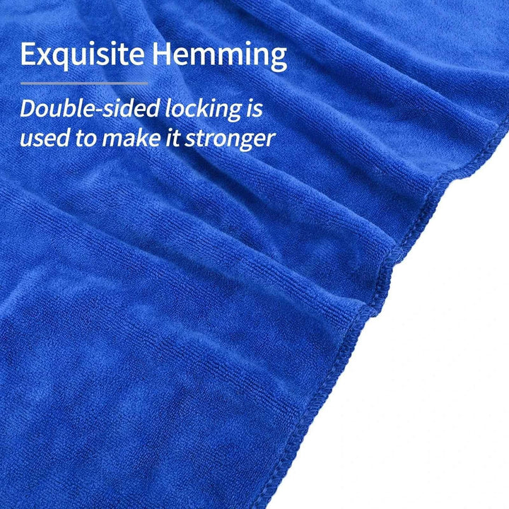 Extra Large Microfiber Car Towel | Super Absorbent Drying Cloth - Carmodza.com