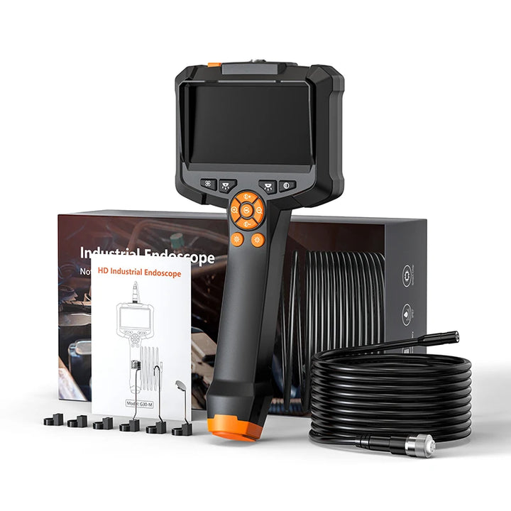 Industrial Borescope Endoscope Camera 4.3" HD 1080P Car Inspection - Carmodza.com