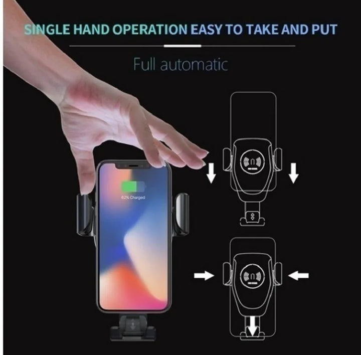 Gravity Car Phone Holder | Air Vent Mount for Secure Driving - Carmodza.com