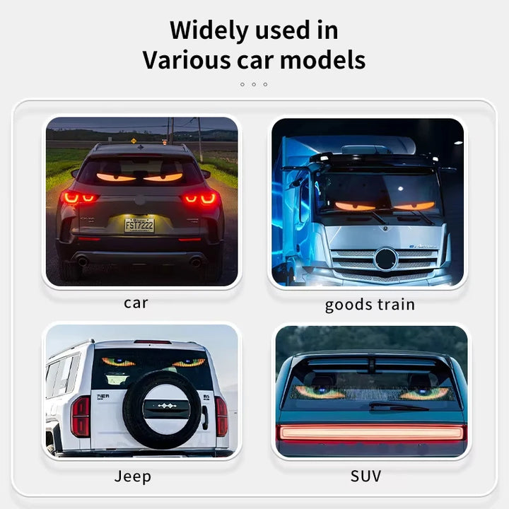 LED Pixel Panel Light for Car Windshield – Remote & APP Control - Carmodza.com