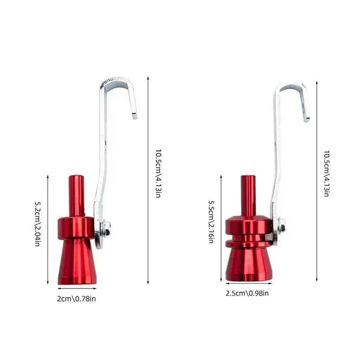 Universal Motors Modified Tail Throat Whistle Automobile Turbine Whistle Exhaust Pipe Turbine Whistle Motorcycle Sound Simulator