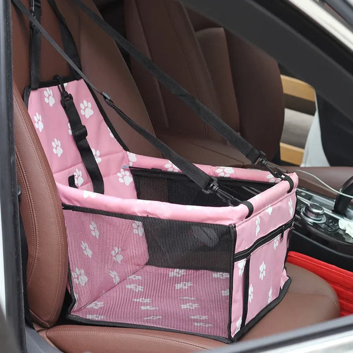 Pet Car Carrier Seat Bag Waterproof for Small Cats & Dogs - Carmodza.com