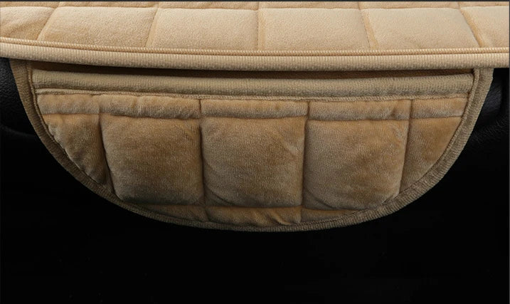Car Cushion with Pocket | Anti-slip Universal Seat Cover for Cars for Comfort and Convenience - Carmodza.com