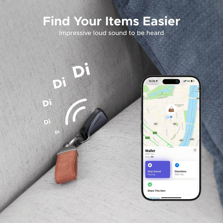 UGREEN Smart Tag for Car Keys (4-Pack) - Apple Find My Tracker - Carmodza.com