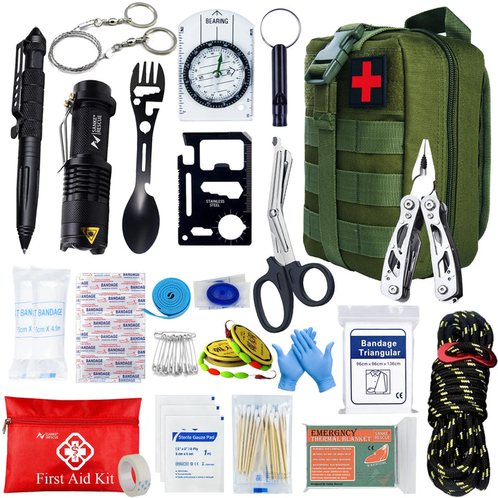 Car Emergency Survival Kit | Tactical First Aid for Roadside Safety - Carmodza.com