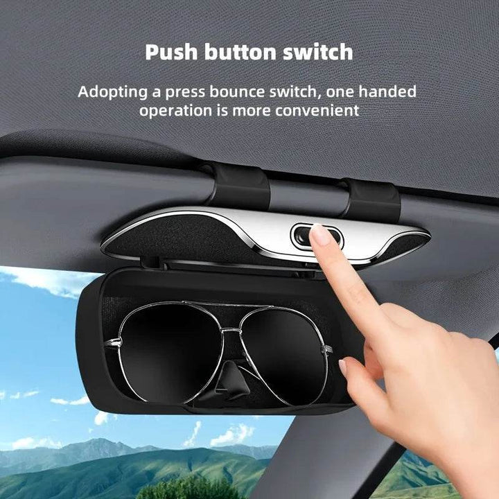 Car Visor Sunglasses Holder | Eyeglass Case - Carmodza.com