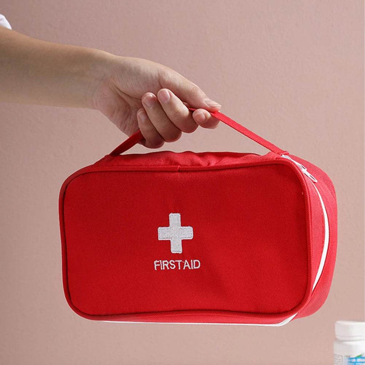Portable Car First Aid Kit - Emergency Travel Organizer - Carmodza.com