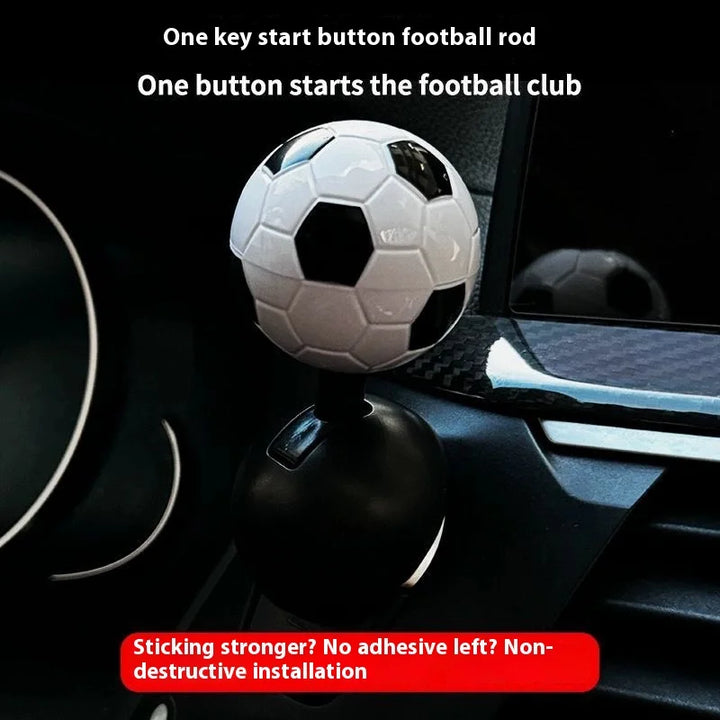 Football Style Car Start Lever | Fun Start-Stop Button Cover - Carmodza.com