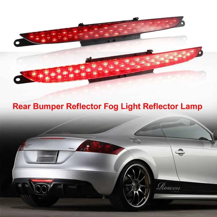 Car LED Rear Tail Light Rear Lamps Rear Bumper Center Reflector Fog Light Tail Lamp For Audi TT MK2 2007-2014 OME:8J0945703