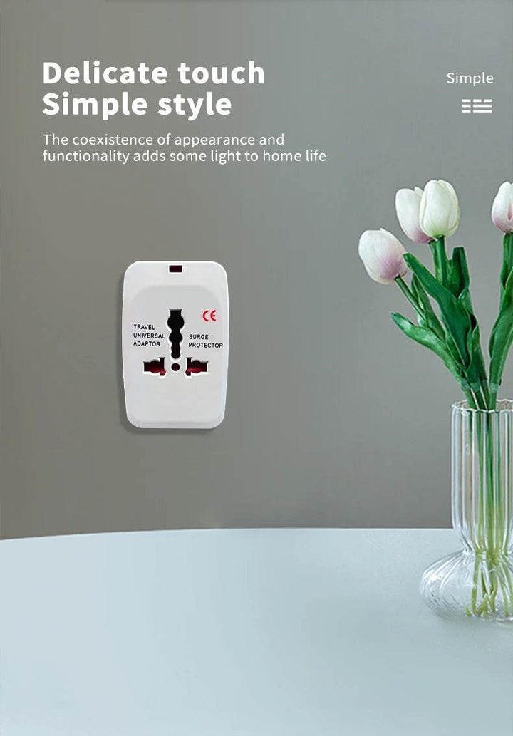 Universal Travel Adapter with USB Ports Charger - Carmodza.com