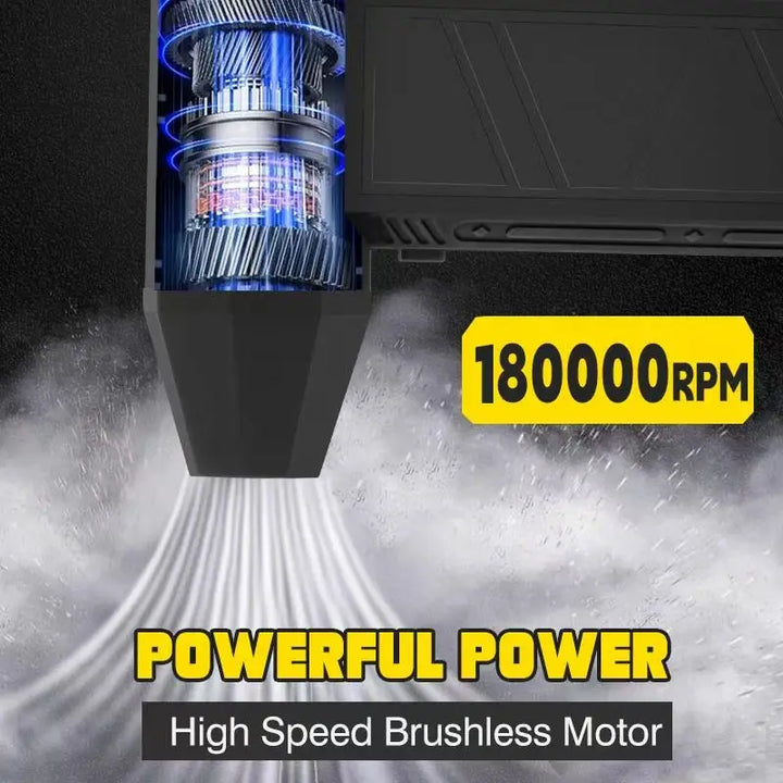 Air Blower Compressed for Car Dryer & Detailing (180,000 RPM) - Carmodza.com