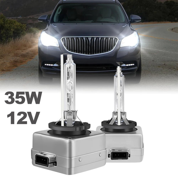 HID Xenon Headlight Bulbs 35W 12V – D1S D2S D3S D4S Car Lamps (2Pcs)
