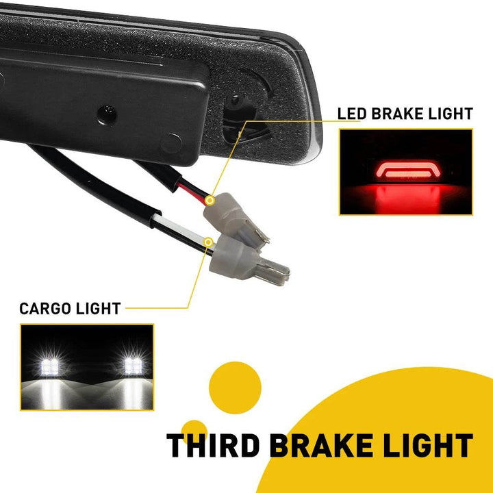 Ford F150 Third Brake Light, LED Smoked Lens (2009-2014) - Carmodza.com