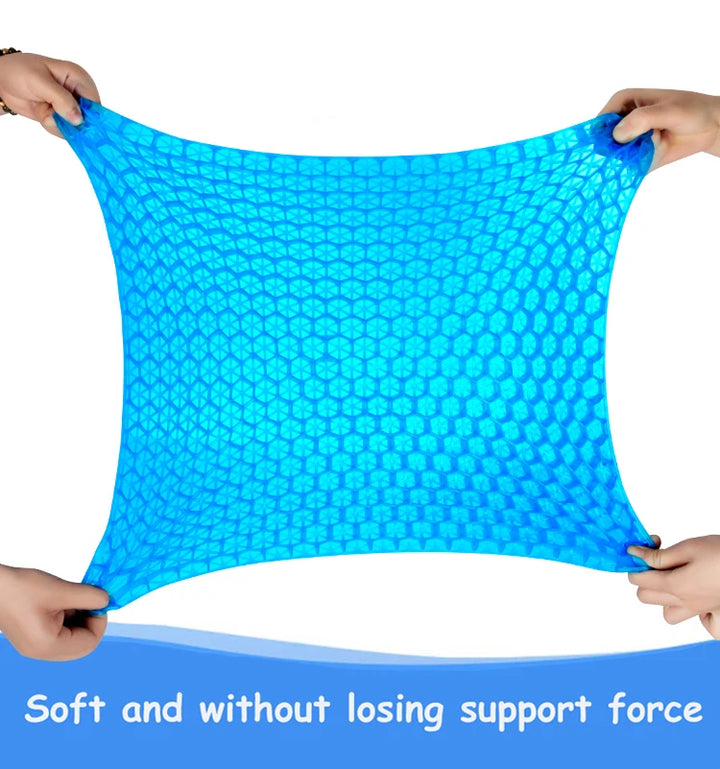 Gel Seat Cushion Car: Breathable Honeycomb Design - Carmodza.com