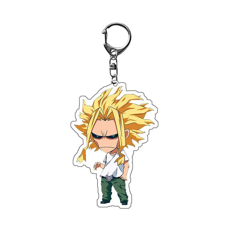 My Hero Academia Car Keychain | Acrylic Anime Character Charm - Carmodza.com