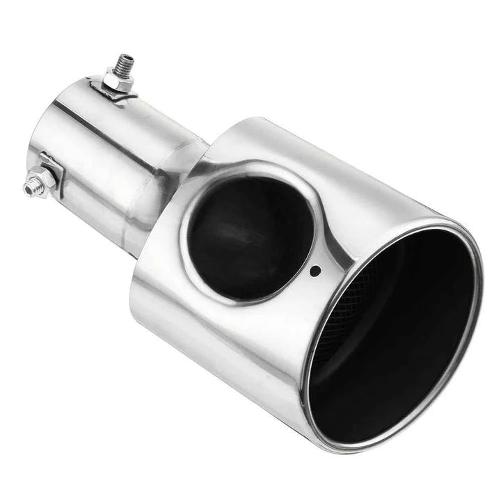 Car Exhaust Tip, 6.3cm Inlet Stainless Steel Exhaust Tips, Chrome Polished Tailpipe Tip, Muffler Tip Pipes for Honda Civic 10th