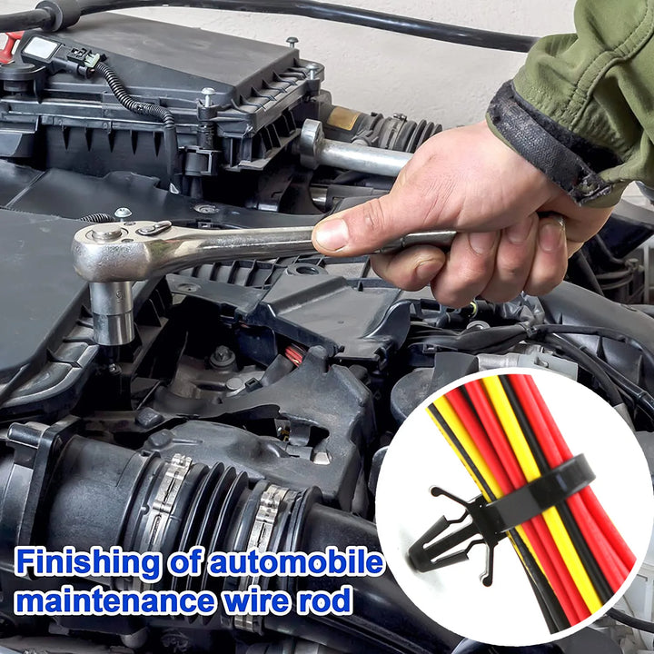 Car Wire Harness Fastener Clips Cable Management Ties - Carmodza.com