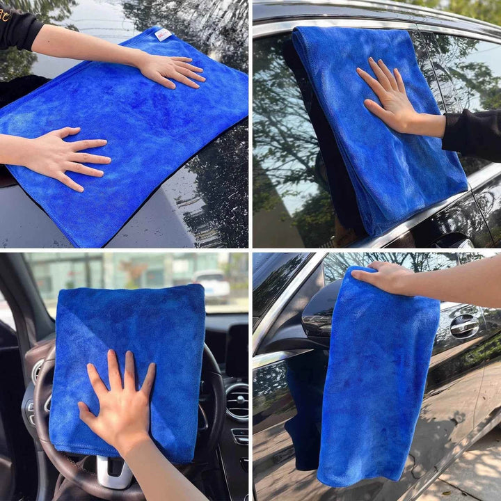 Extra Large Microfiber Car Towel | Super Absorbent Drying Cloth - Carmodza.com
