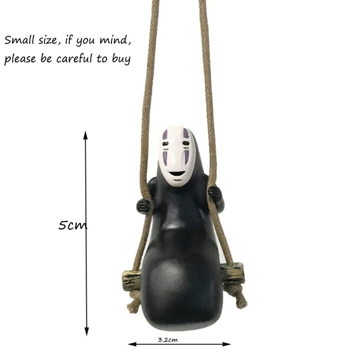 Cute Anime Car Ornaments Faceless Male Pendant for Rearview Mirror - Carmodza.com
