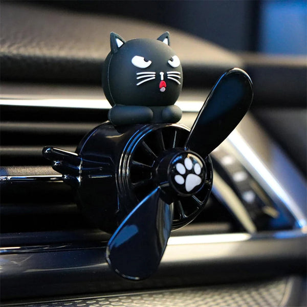 Pink Car Vent Decoration Cat Duck Dog Ornament for Vehicle Air Vent - Carmodza.com