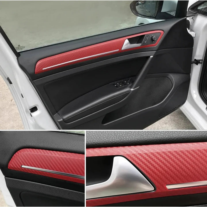 Carbon Fiber Vinyl Wrap Roll | 3D Textured Car Styling Film 30CM x 152CM - Carmodza.com