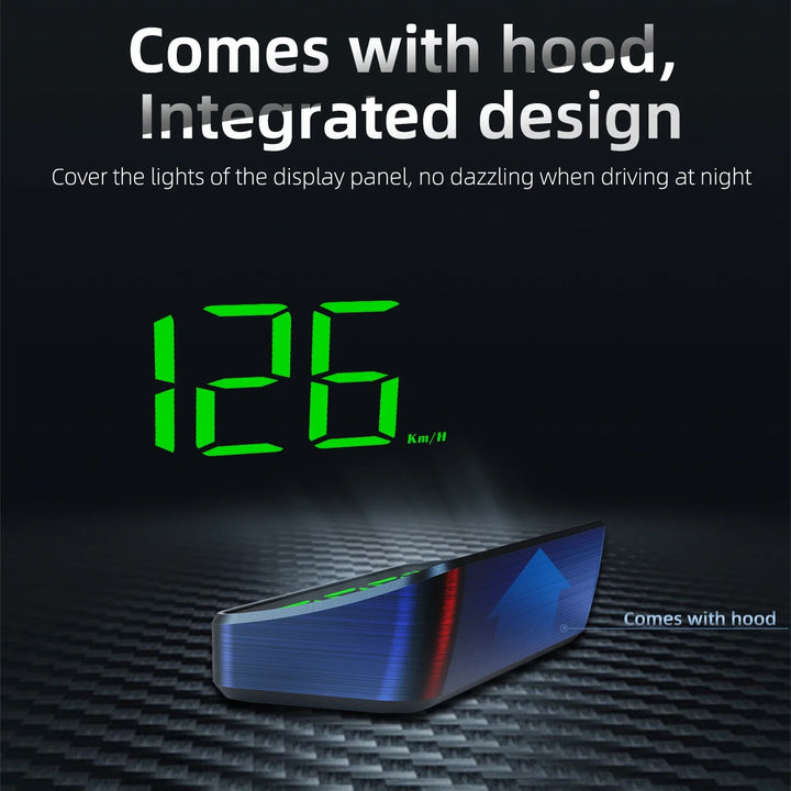 Car GPS HUD Speedometer | Universal M2 Plug & Play Display - Carmodza.com