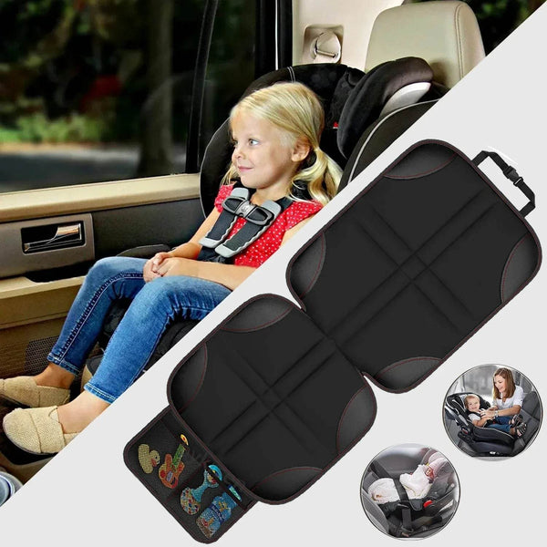 Child Car Seat Protector Cover | Universal Auto Rear Seat - Carmodza.com