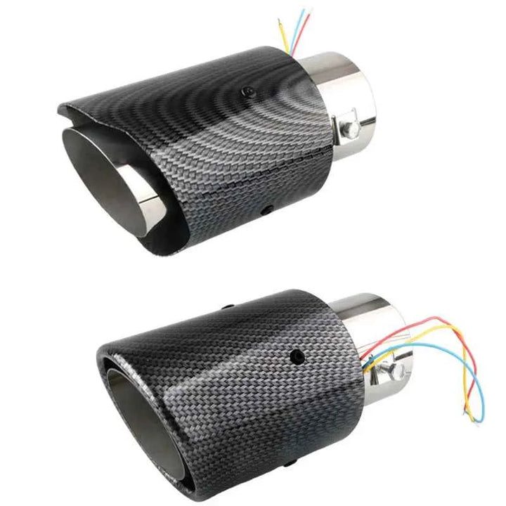 Water transfer printing light tailpipe stainless steel automobile exhaust pipe muffler tailpipe exhaust pipe auto parts