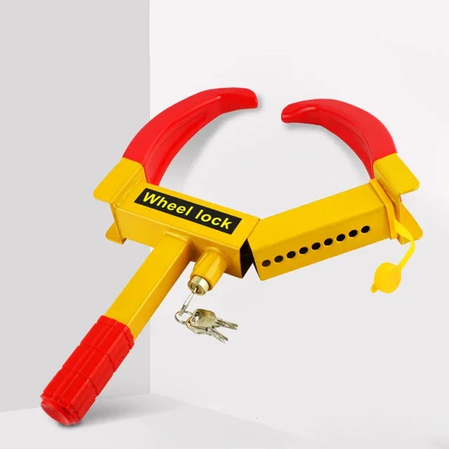 Heavy Duty Car Wheel Clamp - Universal Anti-Theft Tire Lock - Carmodza.com